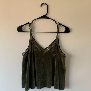 PINK cropped tank top